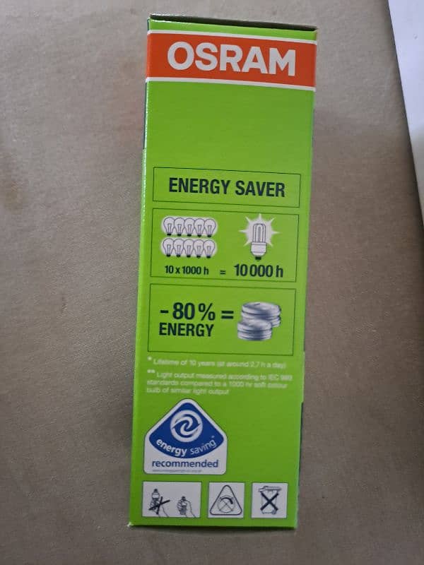 Osram energy saver bulb 10