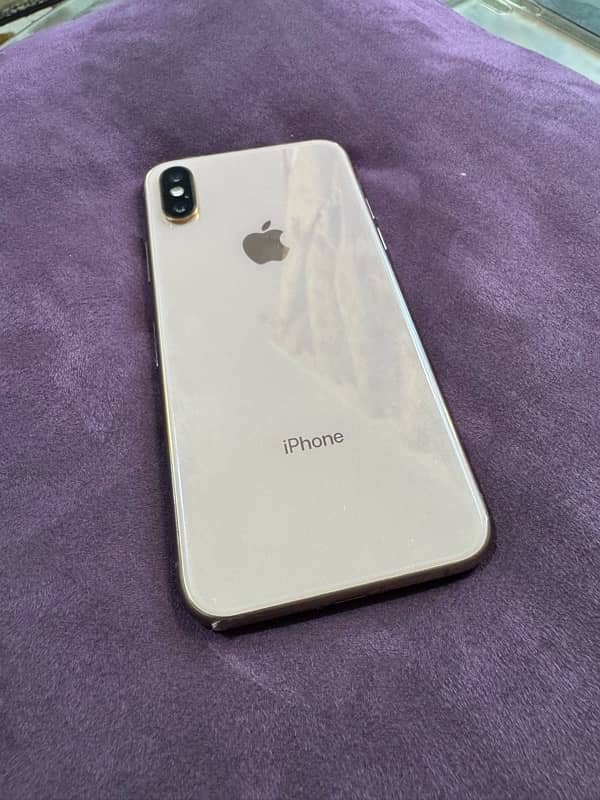 iPhone Xs Dual PTA Gold 1