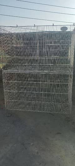 Cage 4 portion folding Available for Sale