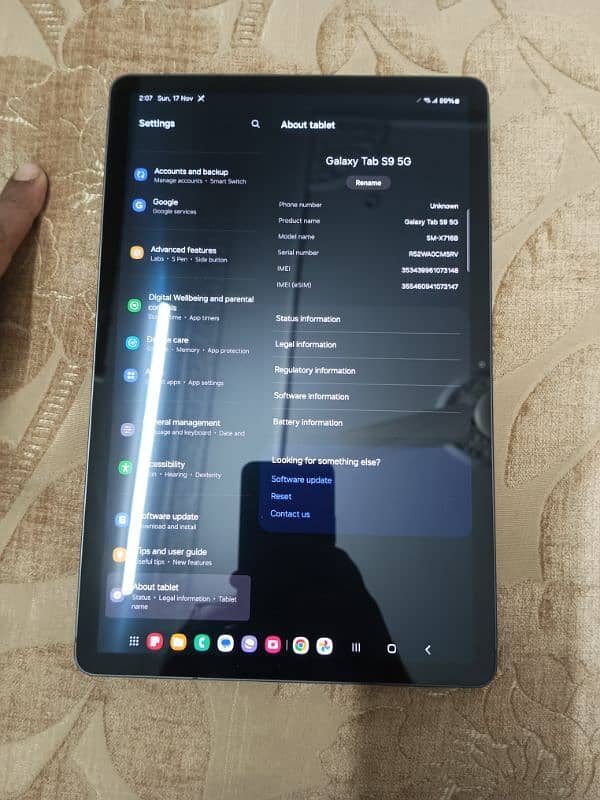 Samsung Galaxy S9 tablet 5G for sale 8