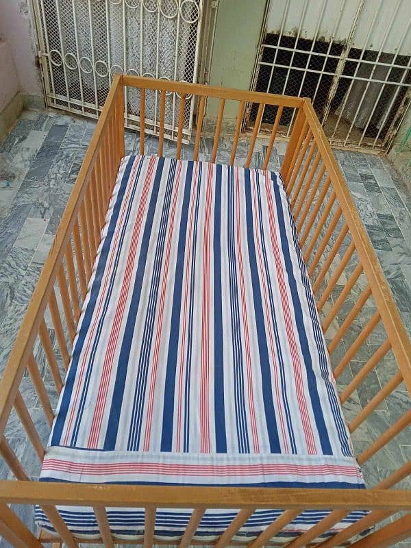 Baby wooden Cot 1