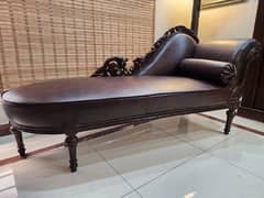 beautiful leather poshish dewan