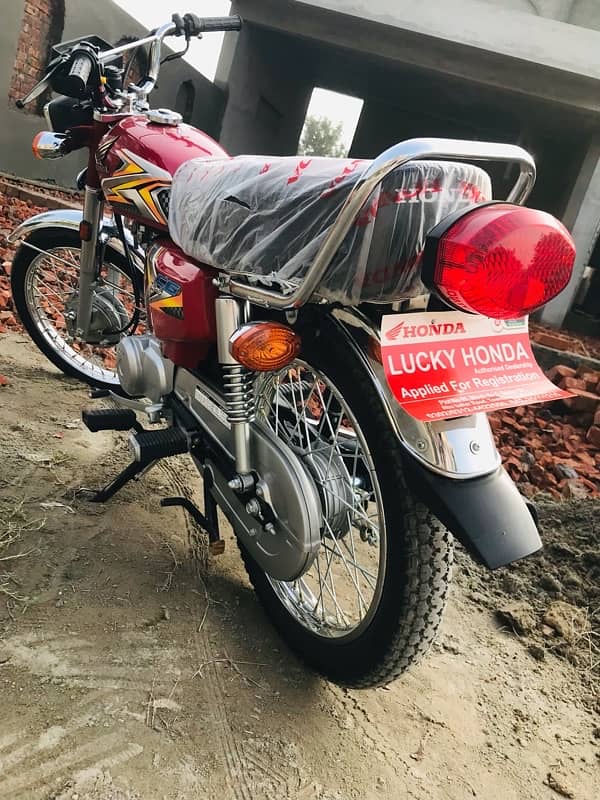 Honda CG 125 2025 Applied for brand new 2