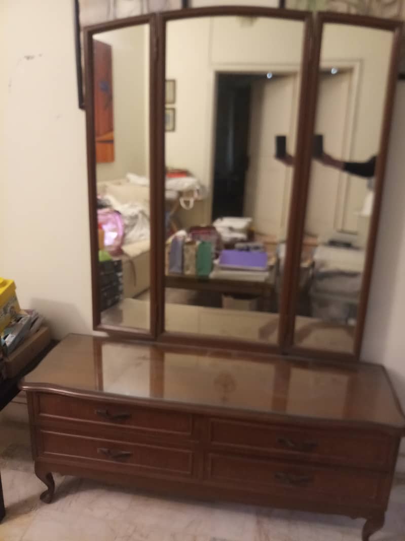 Dressing table and stool for sale 1