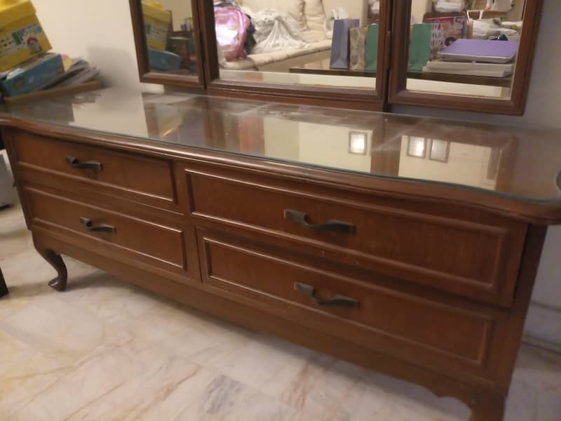 Dressing table and stool for sale 2