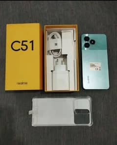 Redmi C51 3+4 64 Complete box 33w fast charger