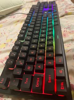 RGB Semi Mechanical Gaming keyboard