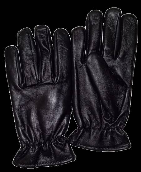 Pure Leather Gloves Single Panel 0