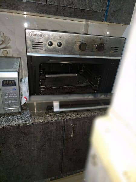 cannon gas oven with grill 1