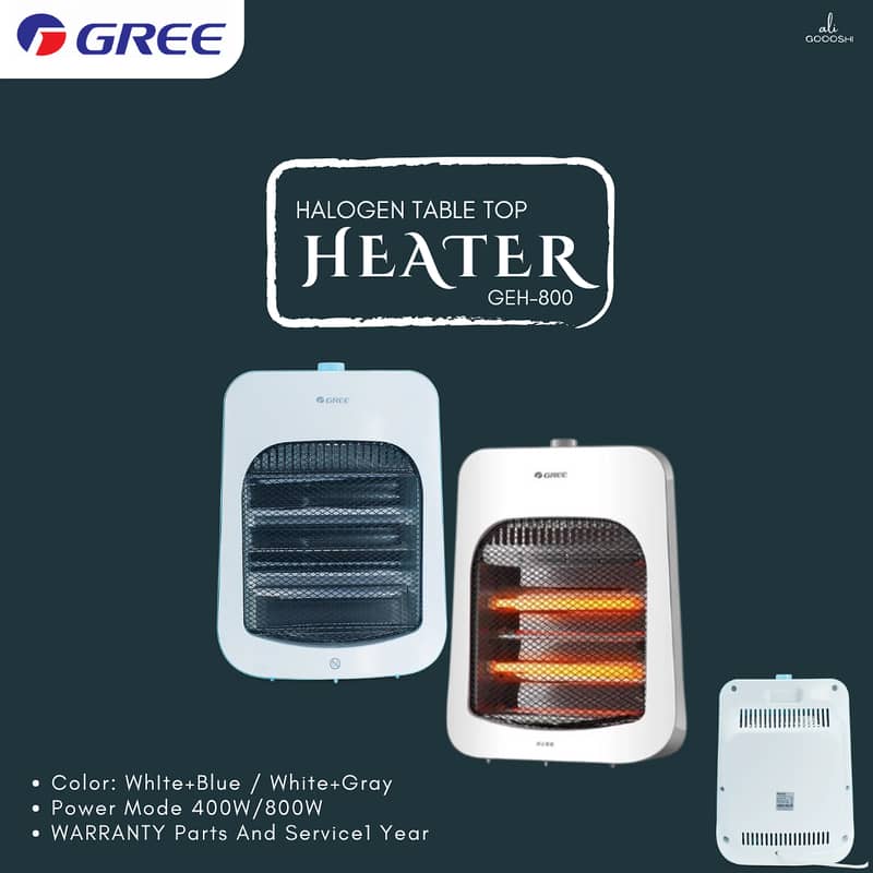 Gree Electric Heater - GEH-800 0