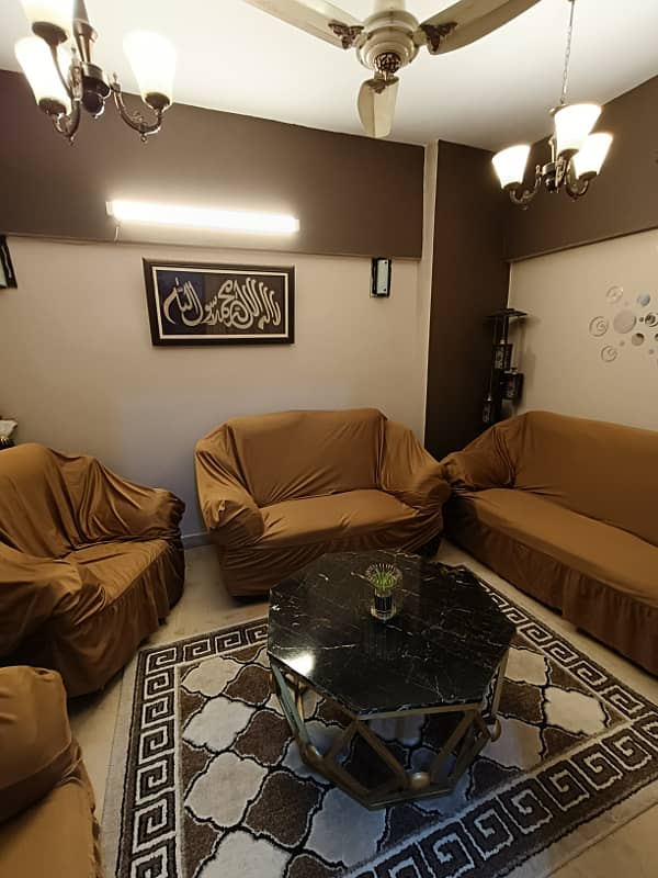 2 Bed DD flat for SALE in North Nazimabad 8