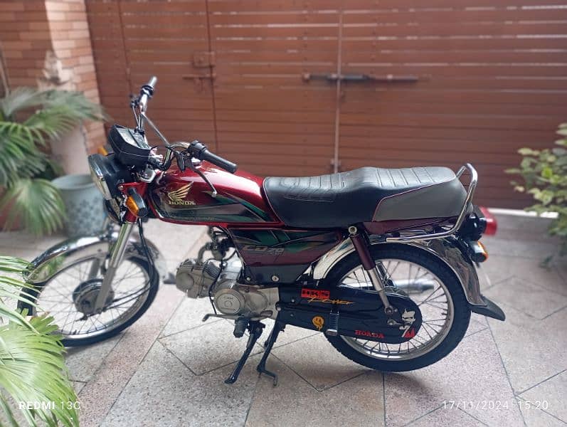 honda cd 70 2022 urgent sale 3