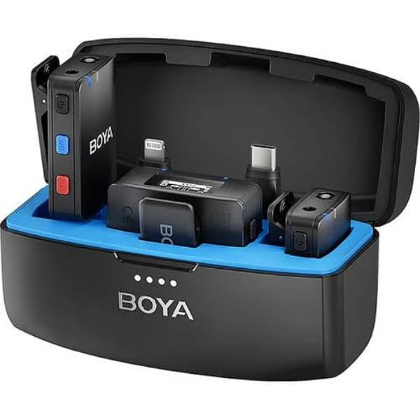 BOYAMIC All-in-One Wireless Mic with On-Board REC 0