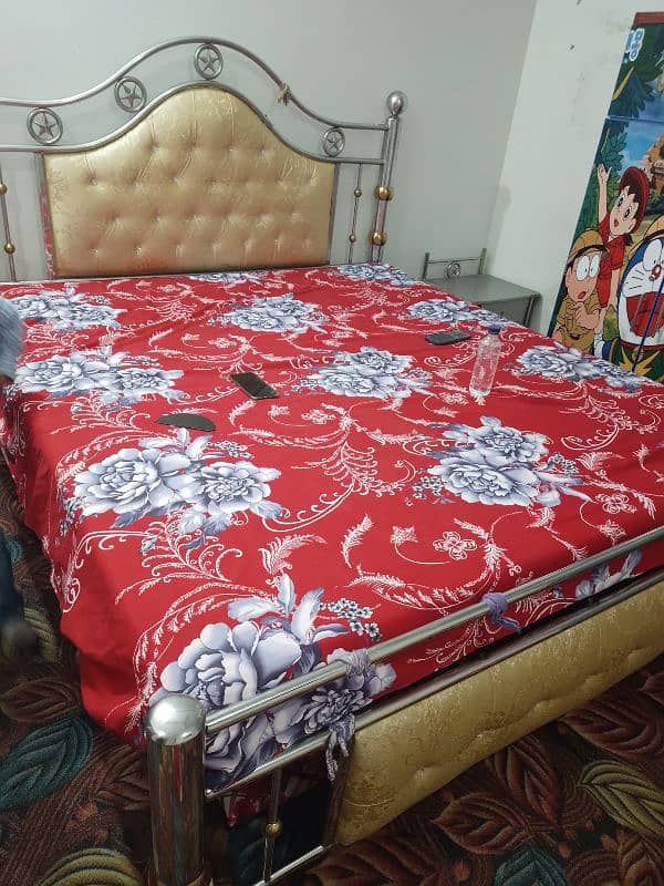 Steel Bed for Sale (King Size] 0