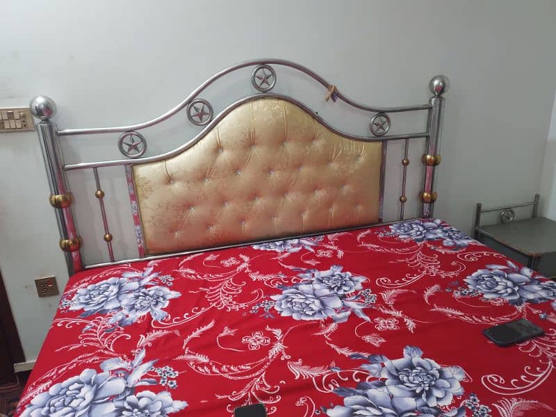 Steel Bed for Sale (King Size] 2