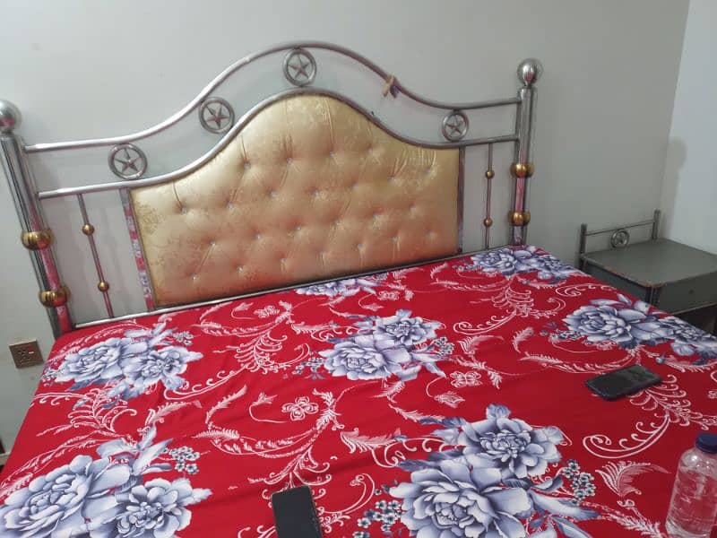 Steel Bed for Sale (King Size] 3