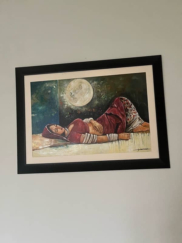 Paintings | Hand painted | Luxury | Framed | Large size 1