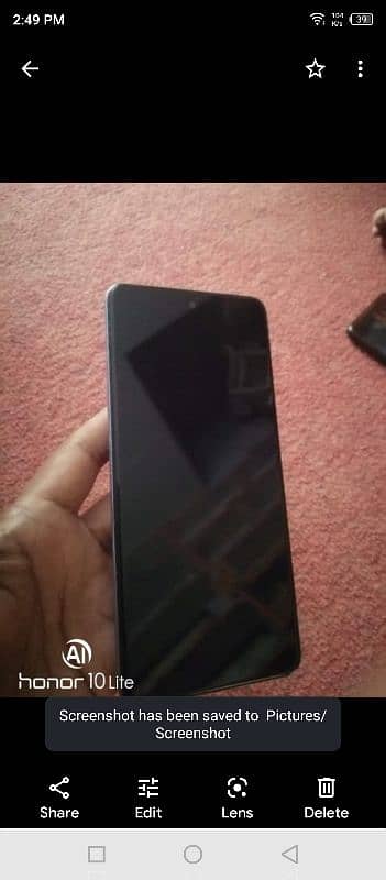 Infinix not  6 128 all oky. fingar not work with box 1