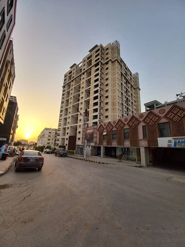 One Bed Defence Executive Al Gurair Giga Downtown Defence Residency Dha 2 Islamabad Available For Sale 0