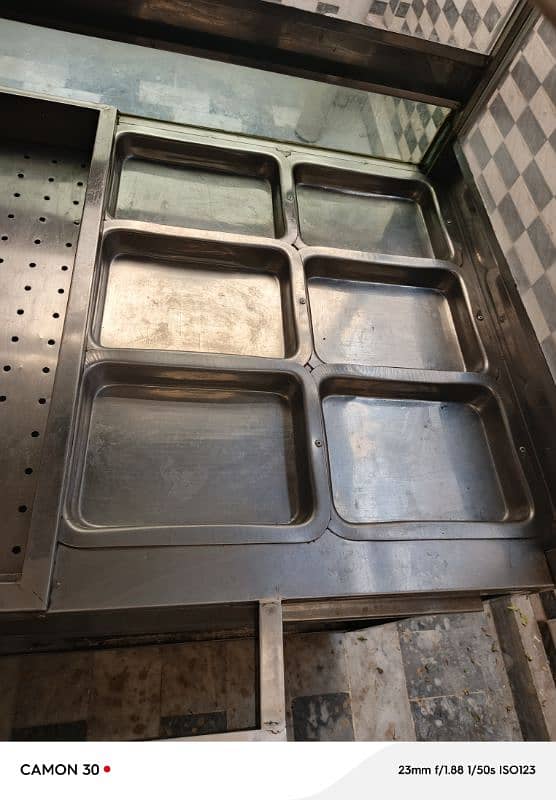 Stainless Steel Fries Counter For Sale 4