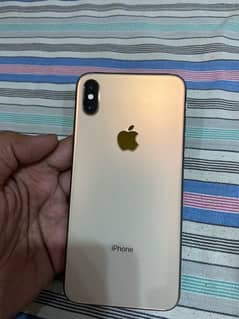 Iphone xs max golden factory unlocked neat clean