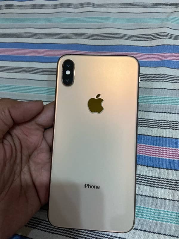 Iphone xs max golden factory unlocked neat clean 0