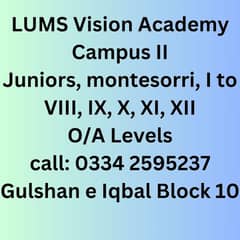 LUMS Vision Academy