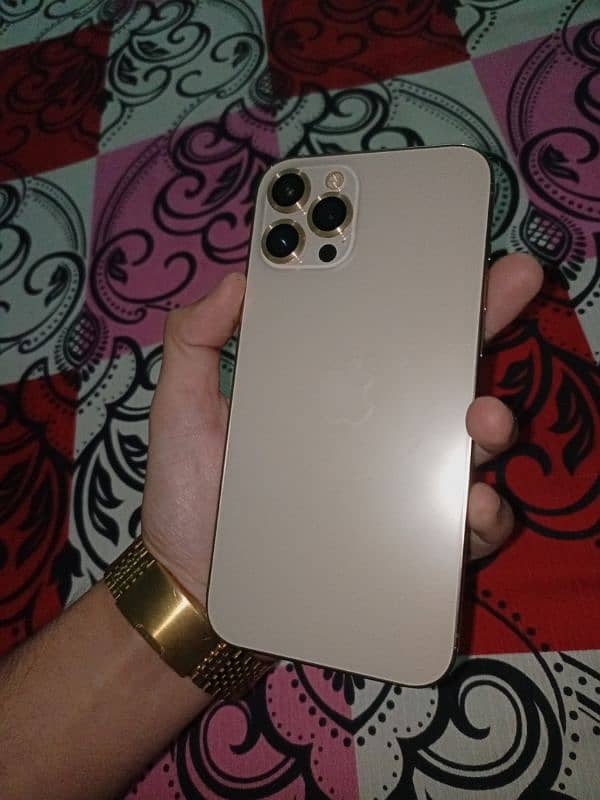 Iphone 12 pro max factory unlocked Golden Color 2