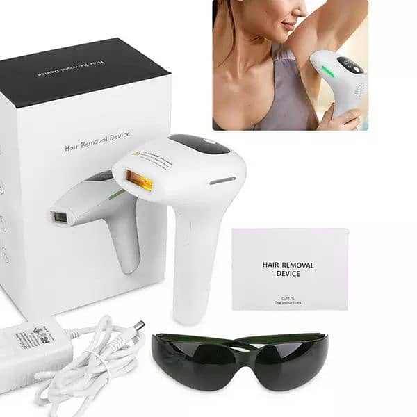 New) Laser Gun Permanent Hair Removal Device Painless 8