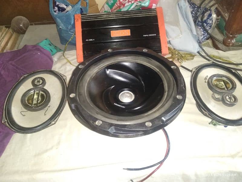 12 inch woofer Kenwood speakers em  ok h sab bs service setting hogi 1