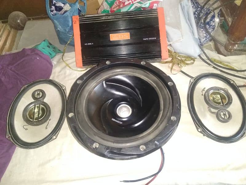 12 inch woofer Kenwood speakers em  ok h sab bs service setting hogi 3