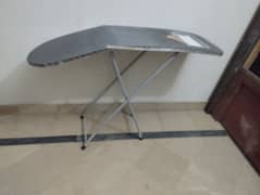 old damaged iron table not for use only u can repair