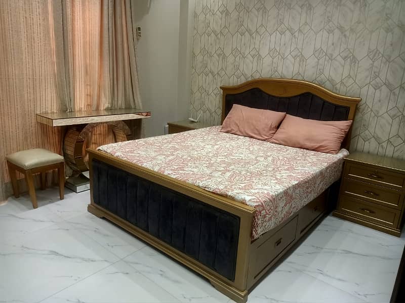 5 Marla Like Brand New Full Furnished House For Rent secter D BahriaTown Lahore 7