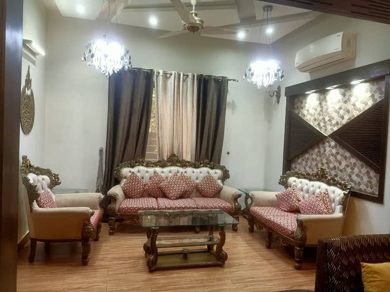 5 Marla Like Brand New Full Furnished House For Rent secter D BahriaTown Lahore 8