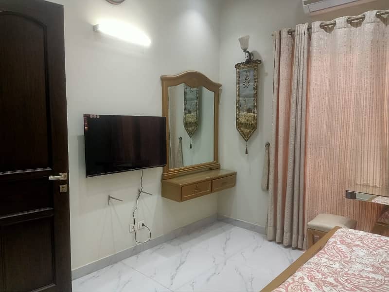 5 Marla Like Brand New Full Furnished House For Rent secter D BahriaTown Lahore 10