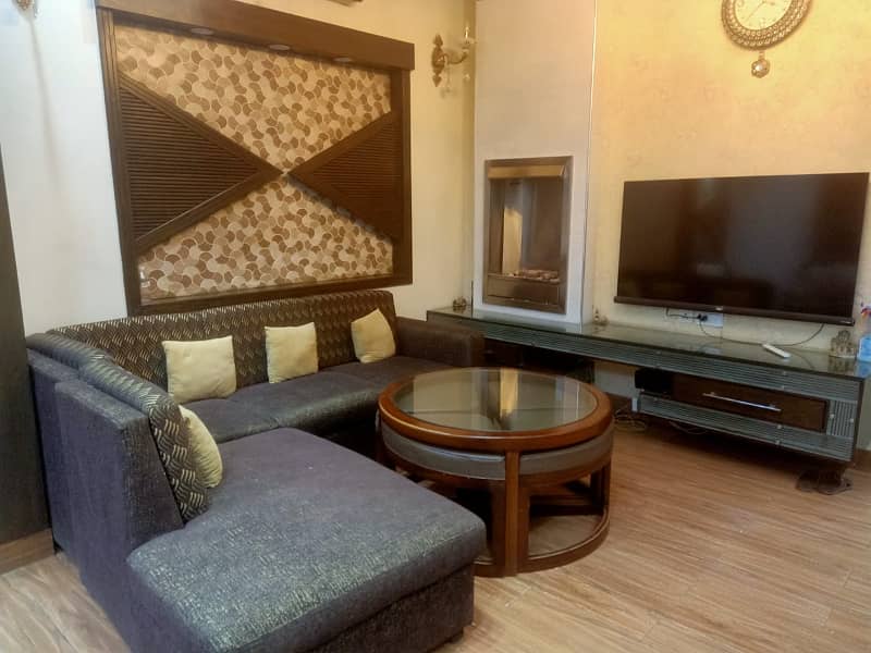 5 Marla Like Brand New Full Furnished House For Rent secter D BahriaTown Lahore 16