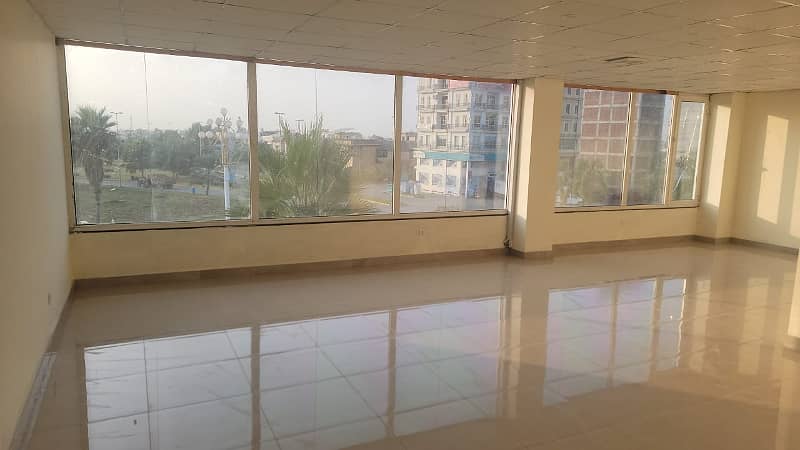 Commercial Office on Prime Location Facing Fountain Available For Rent In C Block Citi Housing Sialkot 2