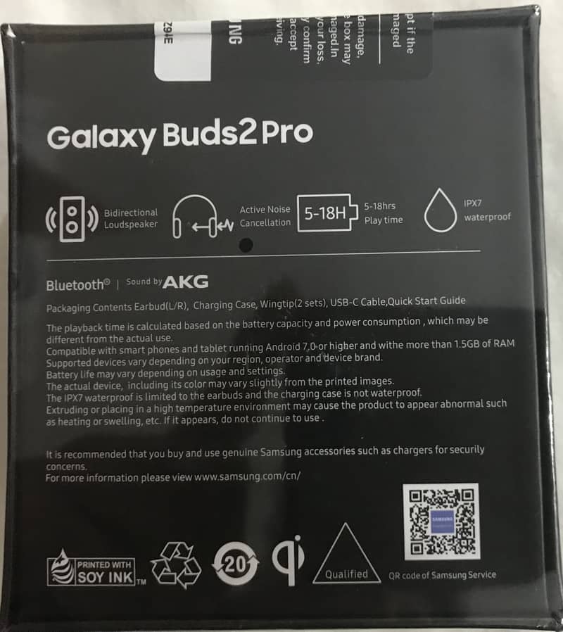 Samsung Galaxy Buds 2 Pro Wireless Earbuds 4