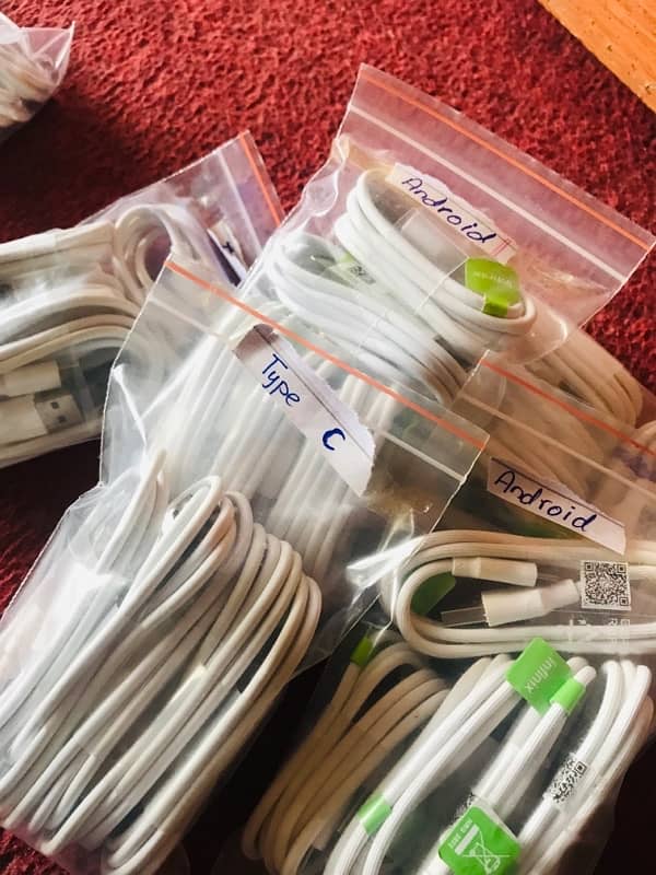 Android and type C Data cables 1