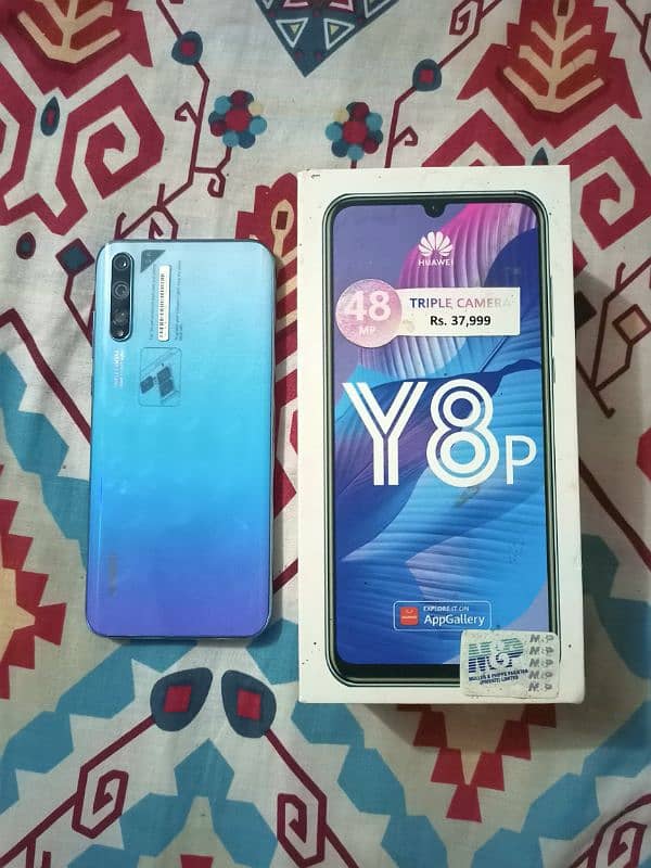 Huawei Y8p With Box 9