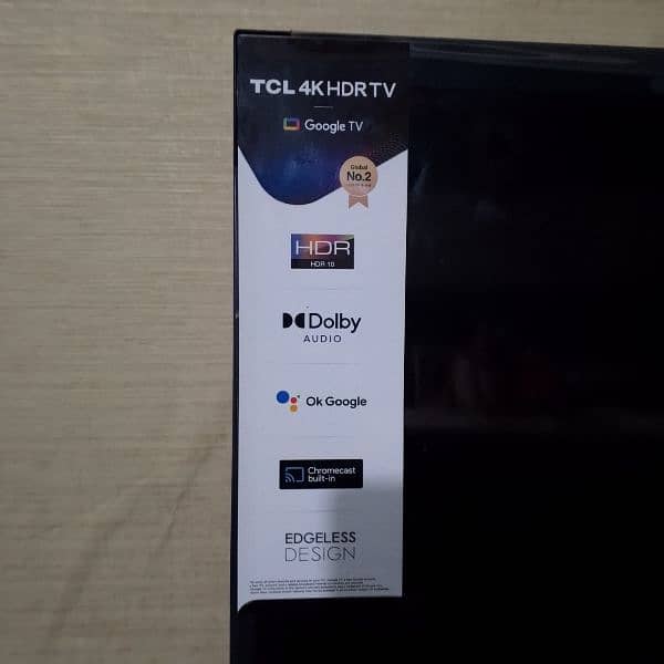 TCL 50 inch Google Play 3