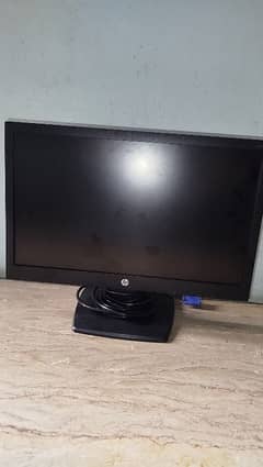 HP V19 Wide LED Monitor For Computer For Sale