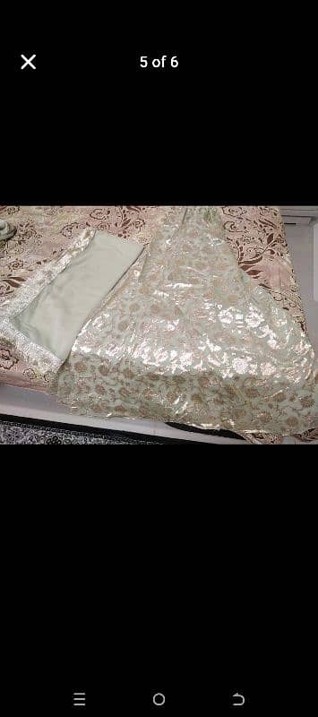 Full Hand work dress just 1 an hour used 4