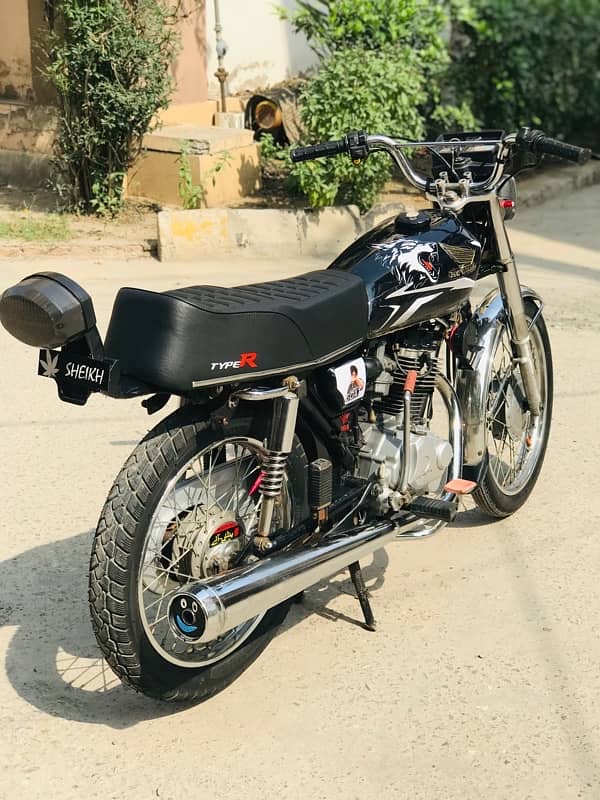 Honda 125 total genioun modified 2