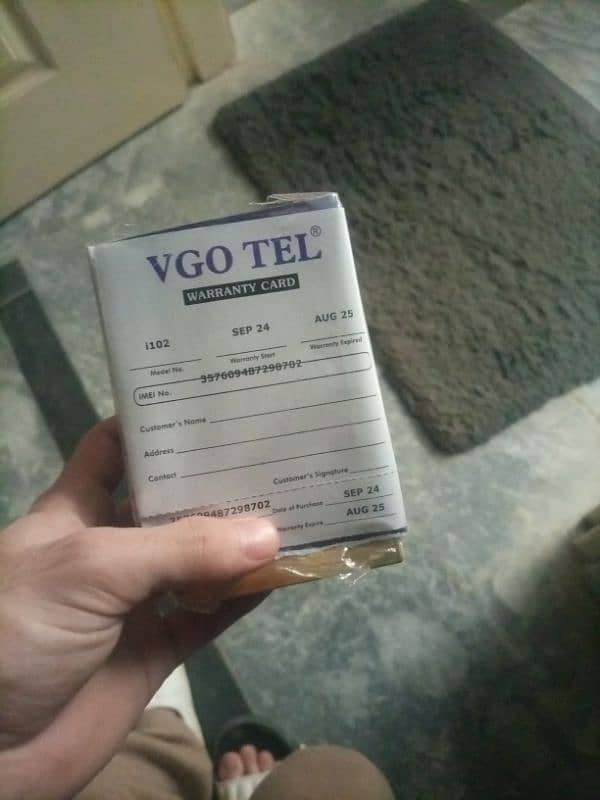 Vgotel i102 model h all ok set h 2