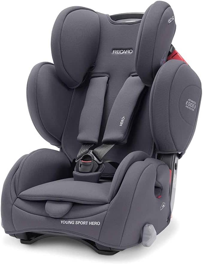 RECARO Young Sport Hero Car Seat, Grey | Imported from UK 0