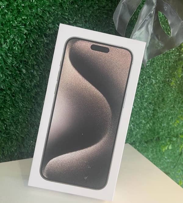 Iphone 15 pro max natural titanium non pta 1