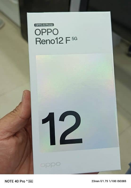 Oppo Reno 12F 5G Demnsity 6300 12gb 256gb Just Box Opened Unused 2