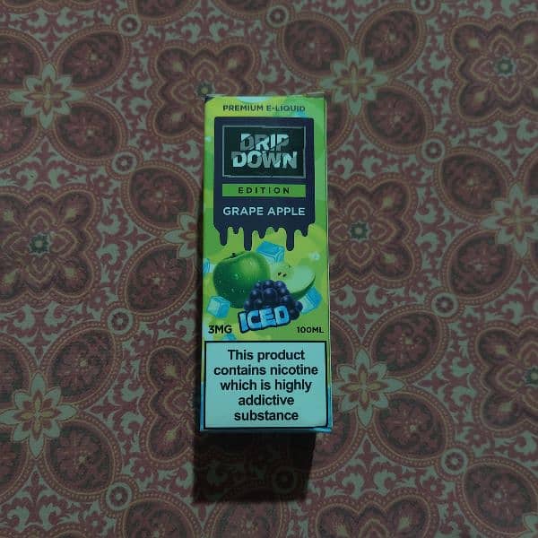 Dripdown e juice 3mg Apple grape 2