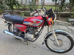 Honda CG125 Full Genuine Model 2018 Isb Registered